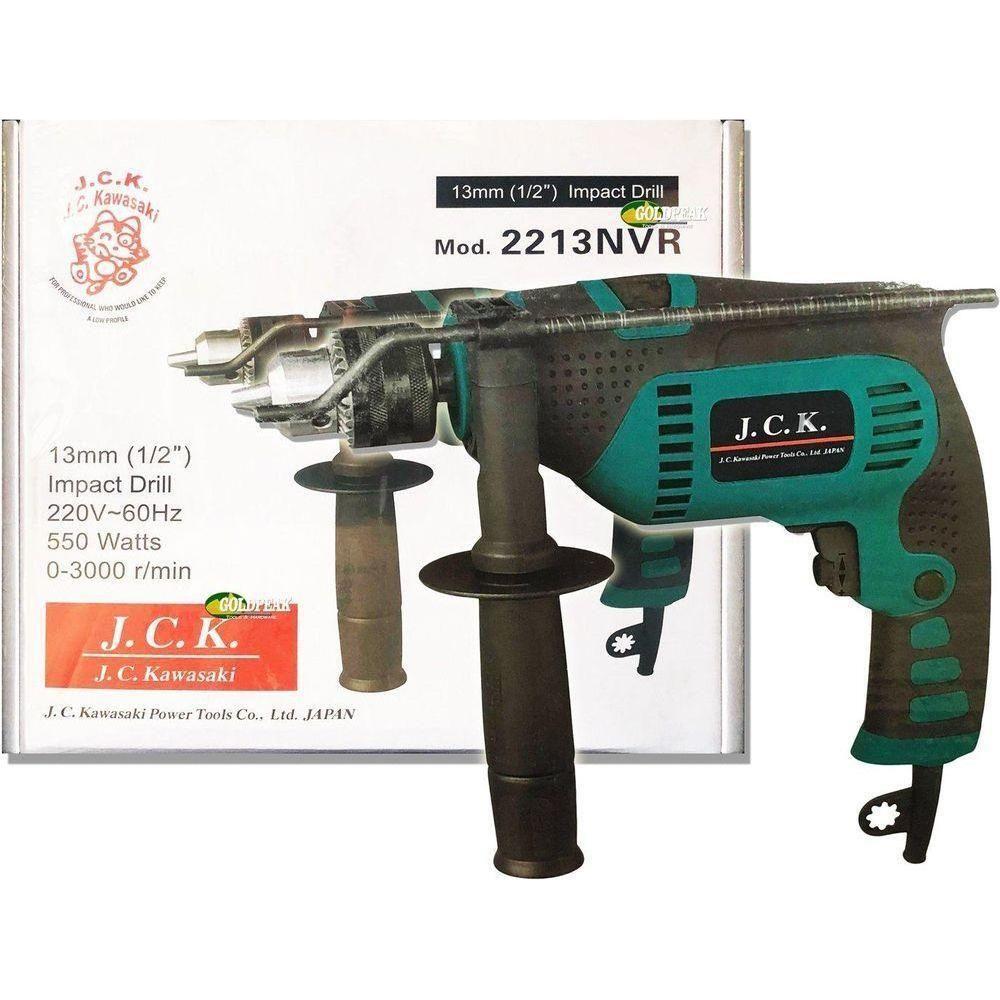 Jc Kawasaki 2213NVR Hammer Drill - Goldpeak Tools PH Jc Kawasaki Jc Kawasaki 2213NVR Hammer Drill - Goldpeak Tools PH Jc Kawasaki